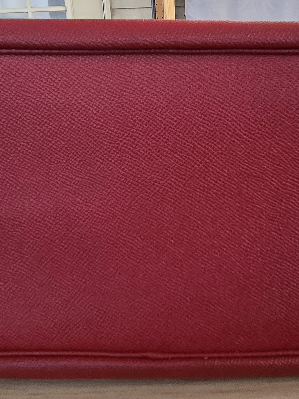 COACH Red Leather Tote Bag - Classic Shoulder Handbag - Picture 7 of 14